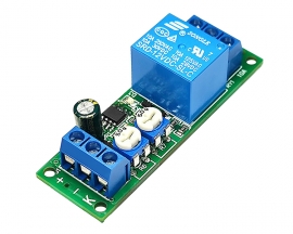 DC 12V Dual Delay Relay Module Adjustable Time 100s-ON 100s-OFF Trigger Control Switch